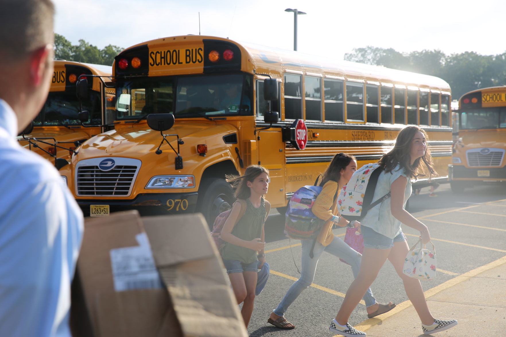 First Day at Upper Township Middle School